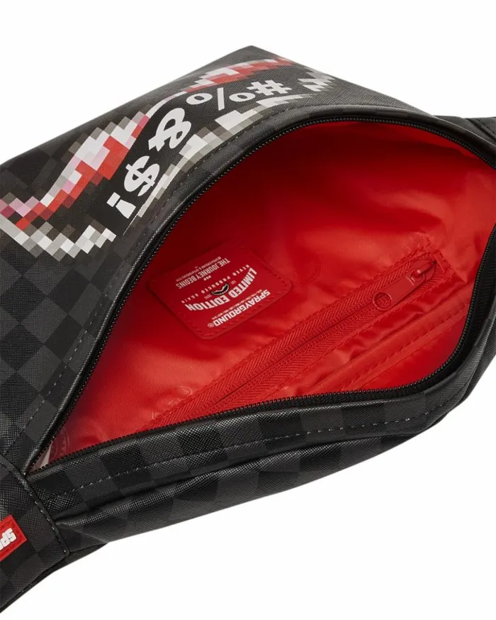 039WHAT THE BEEP039 SHARK SAVVY CROSSBODY Bags SPRAYGROUND