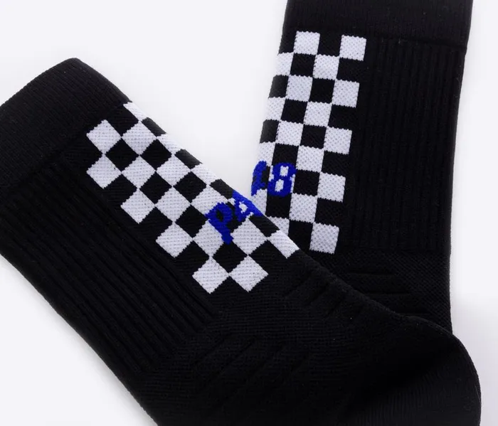 Accessories WomenMen P448 Socks BlackCheck Accessories WomenMen P448 Socks BlackCheck