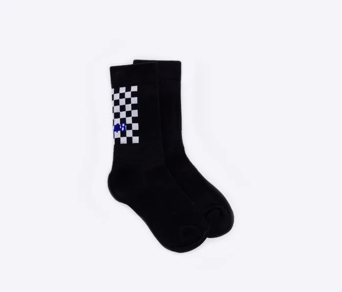 Accessories WomenMen P448 Socks BlackCheck Accessories WomenMen P448 Socks BlackCheck