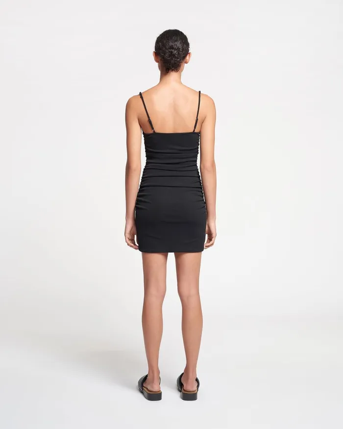 Adie MeshJersey Dress Black Women Nanushka Dresses
