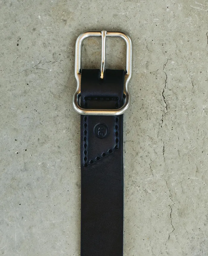 AG Jeans Belts Men Danny Belt BLACKNICKEL AG Jeans Belts Men Danny Belt BLACKNICKEL