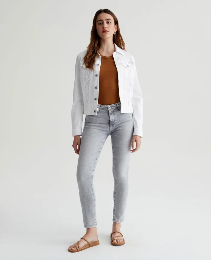 AG Jeans Denim Women Prima Ankle OVERCAST MOONWASH
