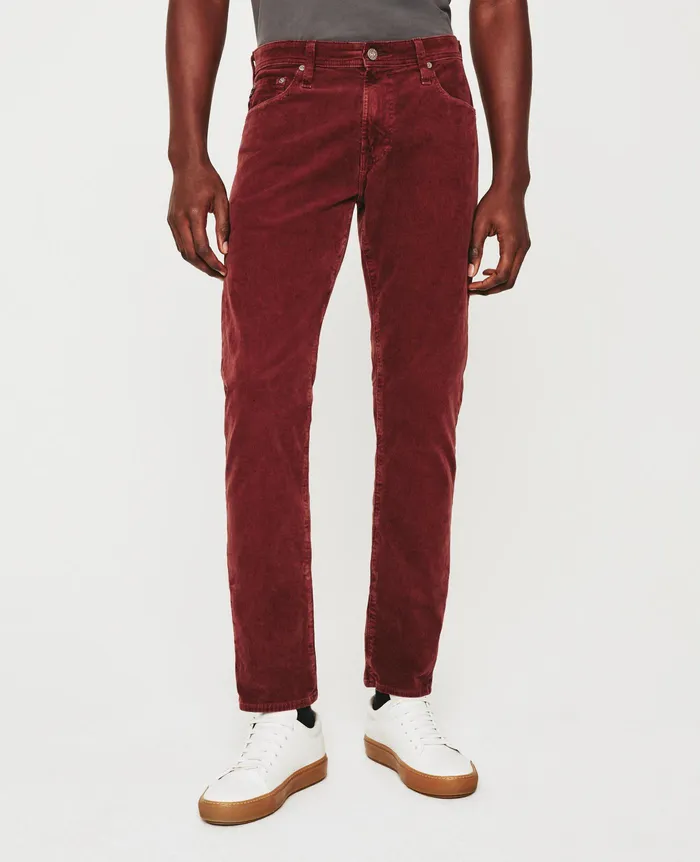 AG Jeans Pants Men Tellis SULFUR DARK SANGRIA AG Jeans Pants Men Tellis SULFUR DARK SANGRIA