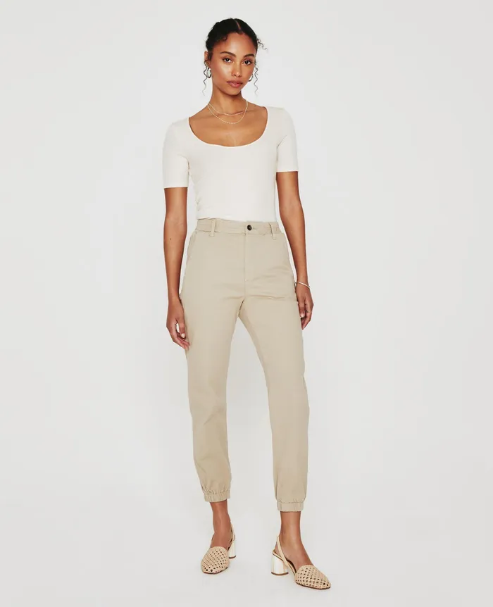 AG Jeans Pants Women Caden Jogger DRY DUST