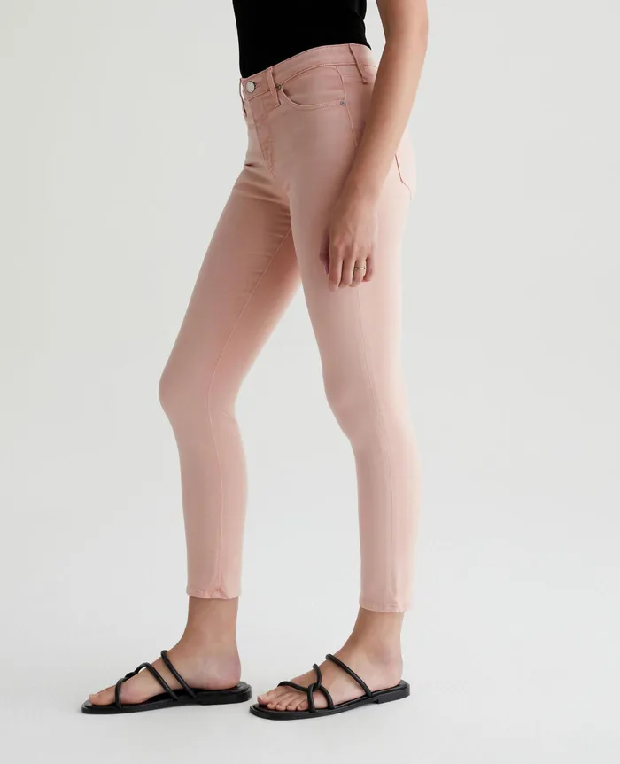 AG Jeans Pants Women Prima Crop SULFUR BLUSH PARADISE AG Jeans Pants Women Prima Crop SULFUR BLUSH PARADISE
