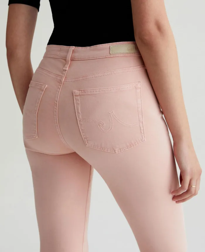 AG Jeans Pants Women Prima Crop SULFUR BLUSH PARADISE AG Jeans Pants Women Prima Crop SULFUR BLUSH PARADISE