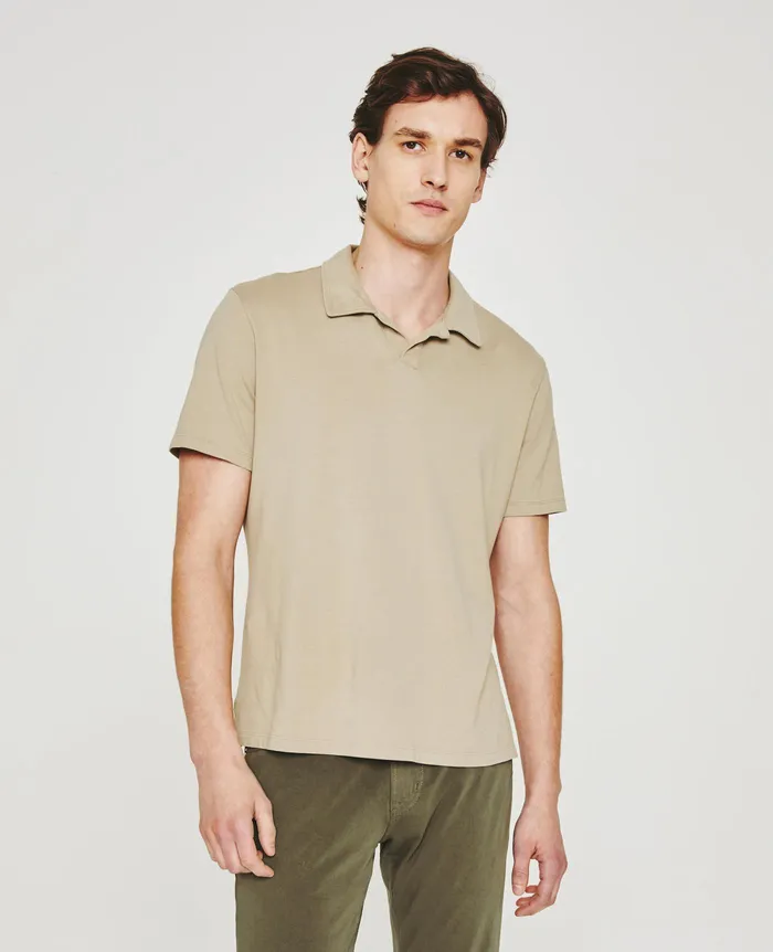 AG Jeans Polos Men Bryce Johnny Collar DRY DUST