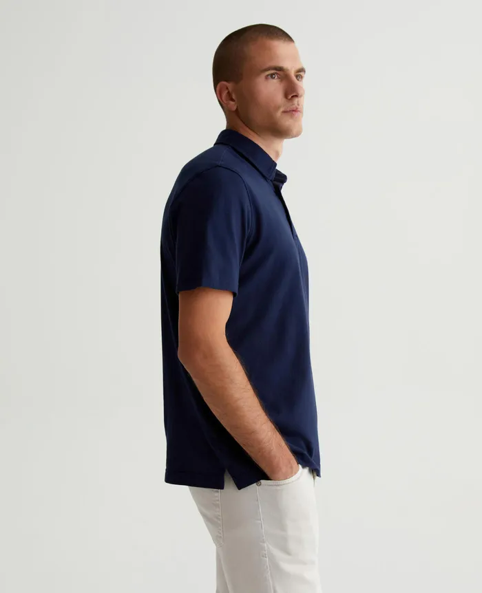 AG Jeans Polos Men Bryce Polo DEEP NAVY AG Jeans Polos Men Bryce Polo DEEP NAVY