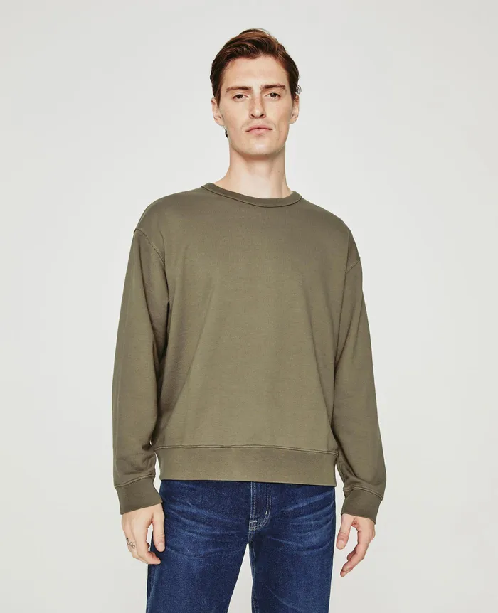 AG Jeans Sweatshirts Men Arc Crew SHADY MOSS