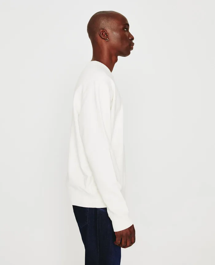 AG Jeans Sweatshirts Men Arc Crew WHITE CREAM AG Jeans Sweatshirts Men Arc Crew WHITE CREAM