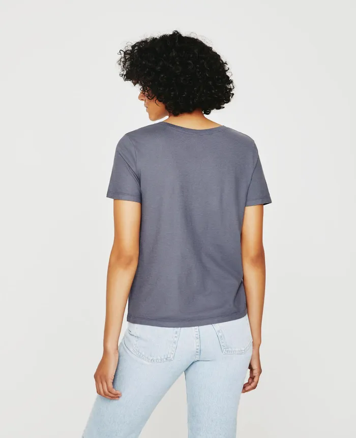 AG Jeans Tees and Tanks Women Jagger Vee SLATE SKY AG Jeans Tees and Tanks Women Jagger Vee SLATE SKY