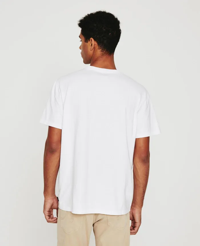 AG Jeans Tees Men Bryce Crew AESTHETIC TRUE WHITE AG Jeans Tees Men Bryce Crew AESTHETIC TRUE WHITE