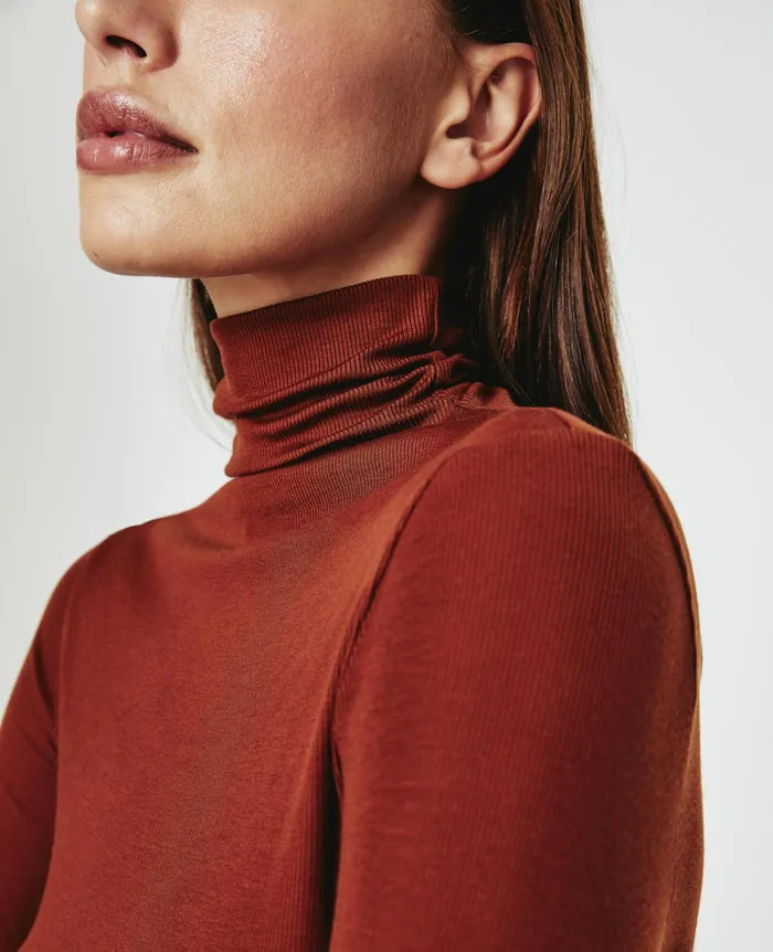 AG Jeans Tops and Shirts Women Chels Turtleneck FIRED COPPER AG Jeans Tops and Shirts Women Chels Turtleneck FIRED COPPER