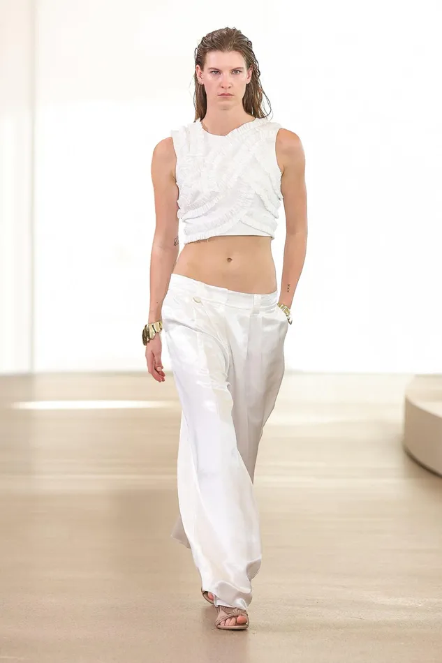 Aje Portray Relaxed Pant Ivory Women Pants