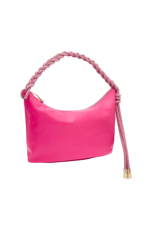 Aje Shima Crystal Rope Bag Fuchsia Women Handbags and Wallets