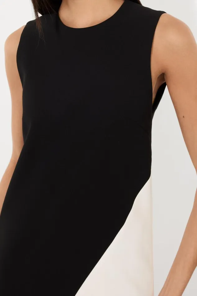 Alice Olivia Kate Maxi Dress Blackoff White Women Dresses