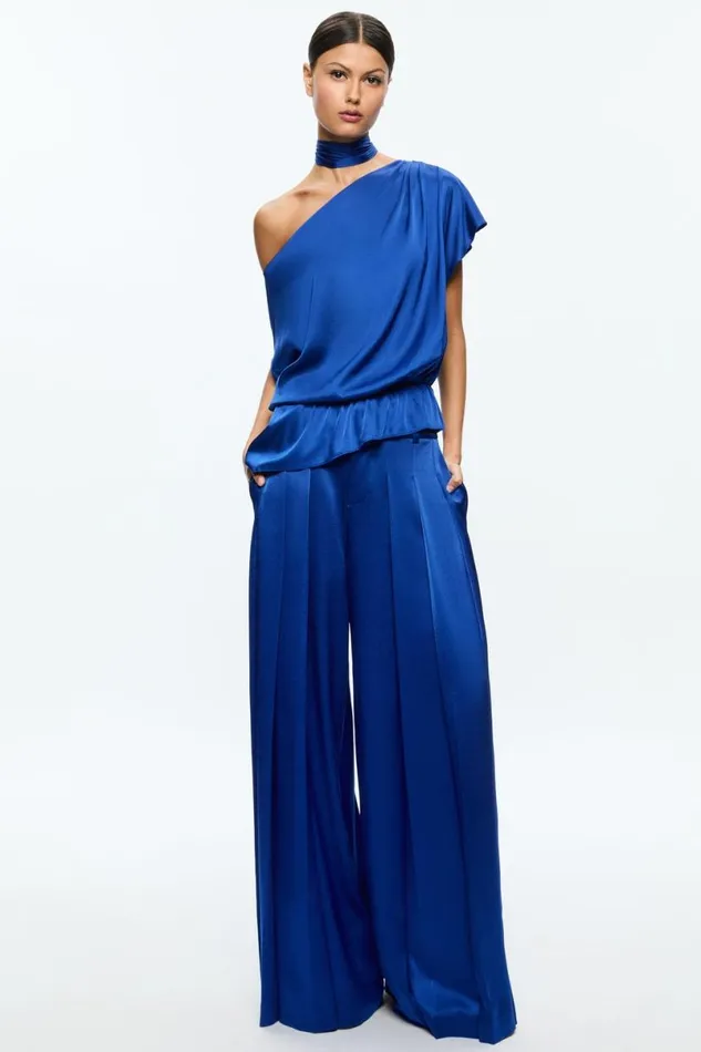Alice Olivia Mitsuko Blouse Royal Women Tops