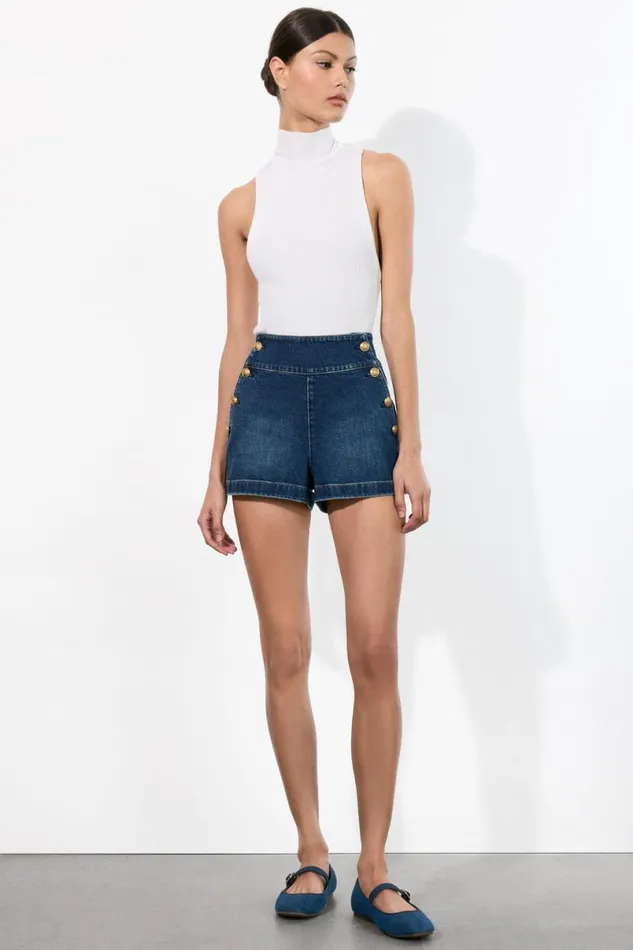 Alice Olivia Narin Short Love Train Women Shorts