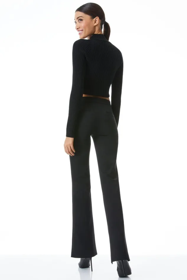 Alice Olivia Walker Pant Black Women Pants