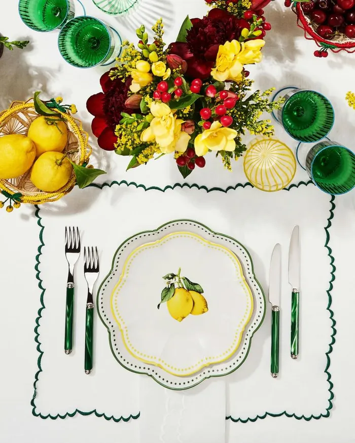 Allegra Napkin White Women Aquazzura Table Linens Allegra Napkin White Women Aquazzura Table Linens