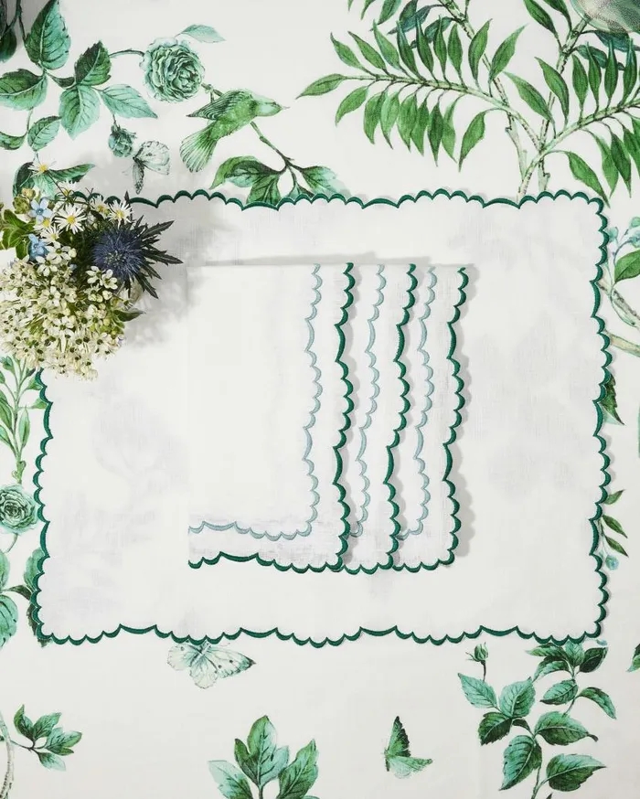 Allegra Placemat Green Women Aquazzura Table Linens Allegra Placemat Green Women Aquazzura Table Linens