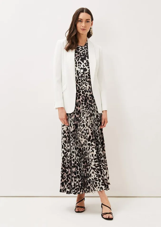 Amy Relaxed Jacket Ivory Women Phase Eight Jackets