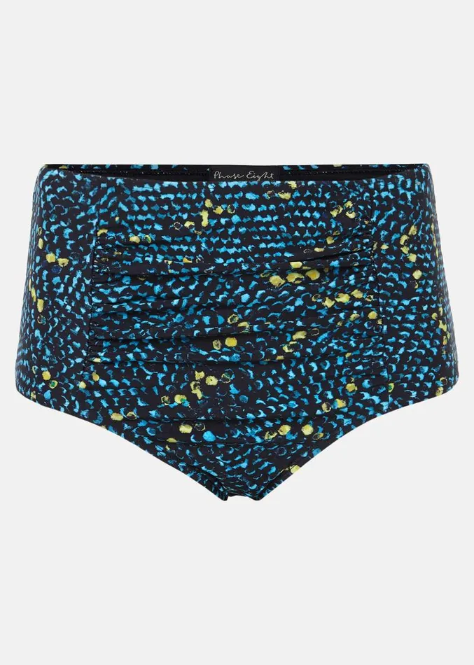 Animal Bikini Bottom Blue Multi Women Phase Eight Swimwear