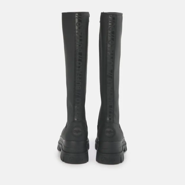 Aspha Rain Hi Black Buffalo Boots and AnkleBoots