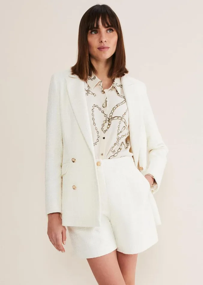 Auden Cream Blazer Cream Women Phase Eight Jackets