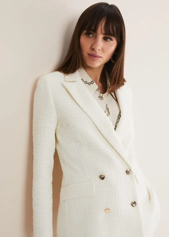 Auden Cream Blazer Cream Women Phase Eight Jackets