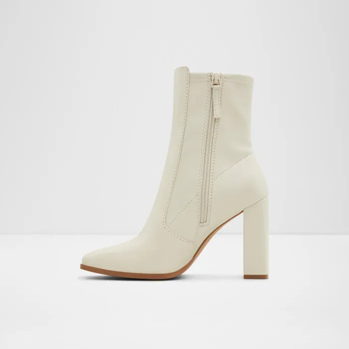 Audrella White Synthetic Mixed Material Women ALDO Boots