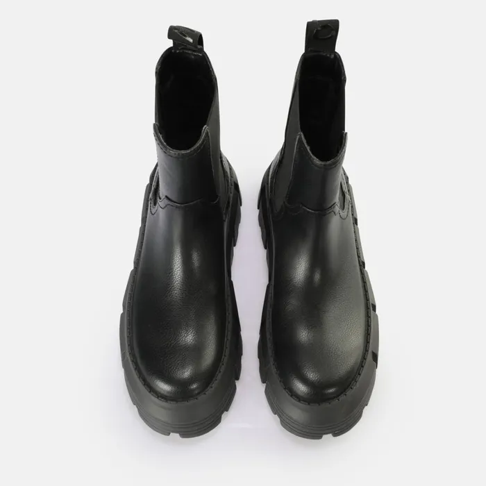 Ava Chelsea Men Black Buffalo Boots and AnkleBoots Ava Chelsea Men Black Buffalo Boots and AnkleBoots