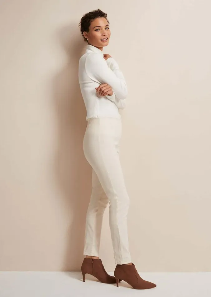 Avyanna Jeggings Winter White Women Phase Eight Trousers