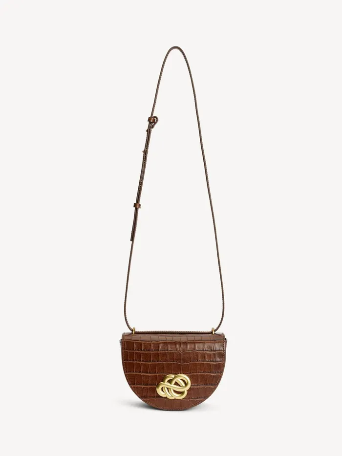 Bags Women By Malene Birger Cebelle Leather Shoulder Bag Bison