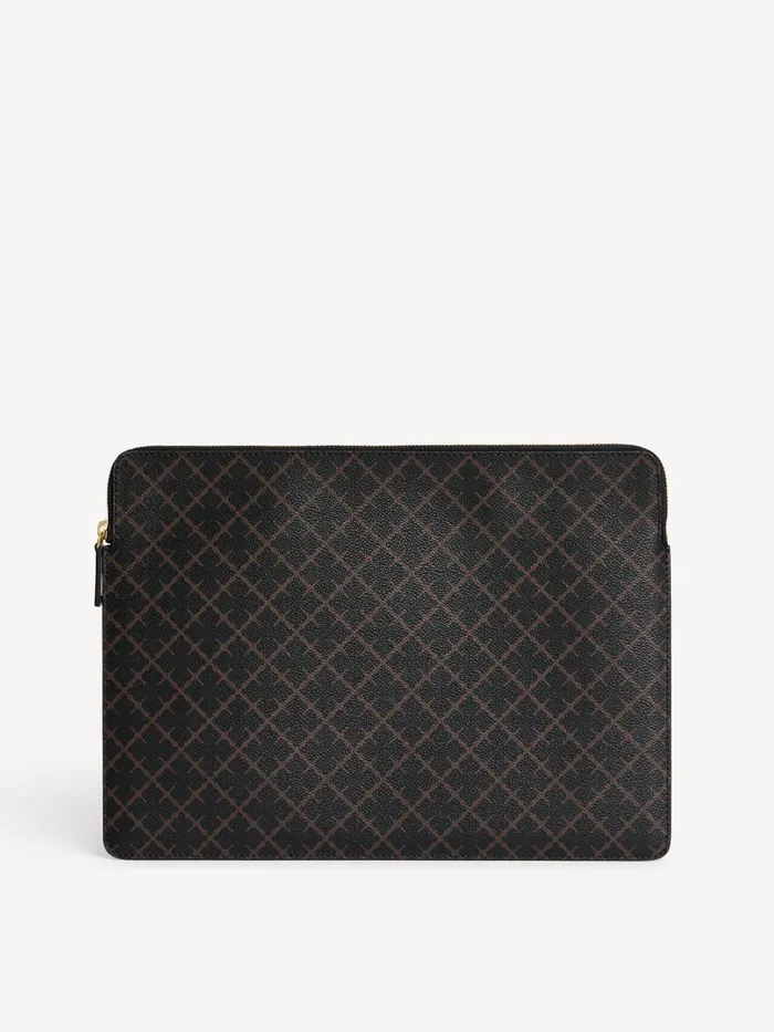 Bags Women By Malene Birger Ivy Laptop Case 13034 Dark Chokolate