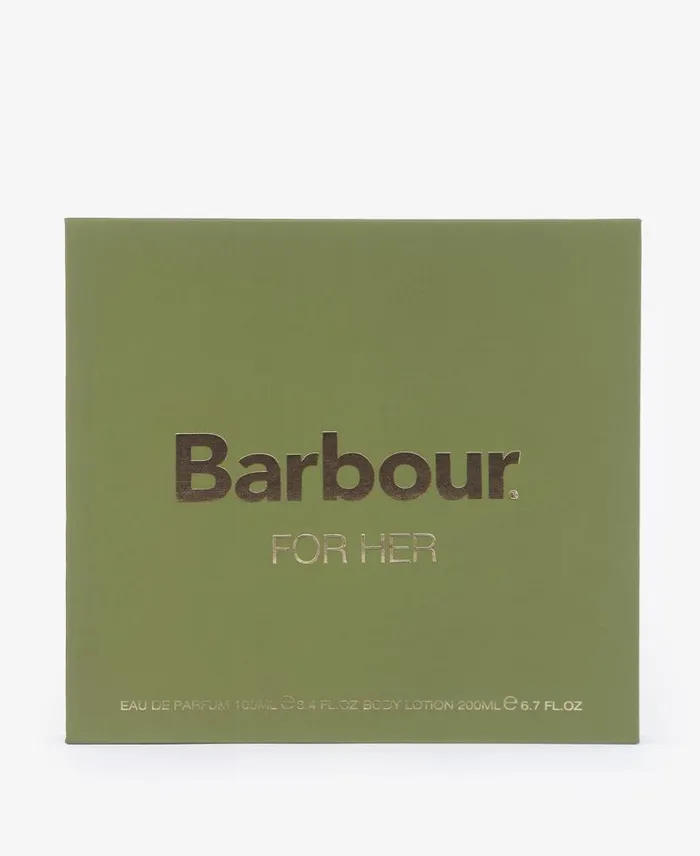 Barbour For Her Perfume Holiday Duo Gift Set Classic Green Women Barbour Fragrance