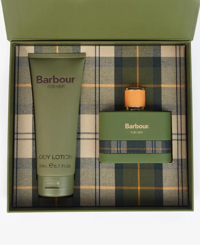 Barbour For Her Perfume Holiday Duo Gift Set Classic Green Women Barbour Fragrance