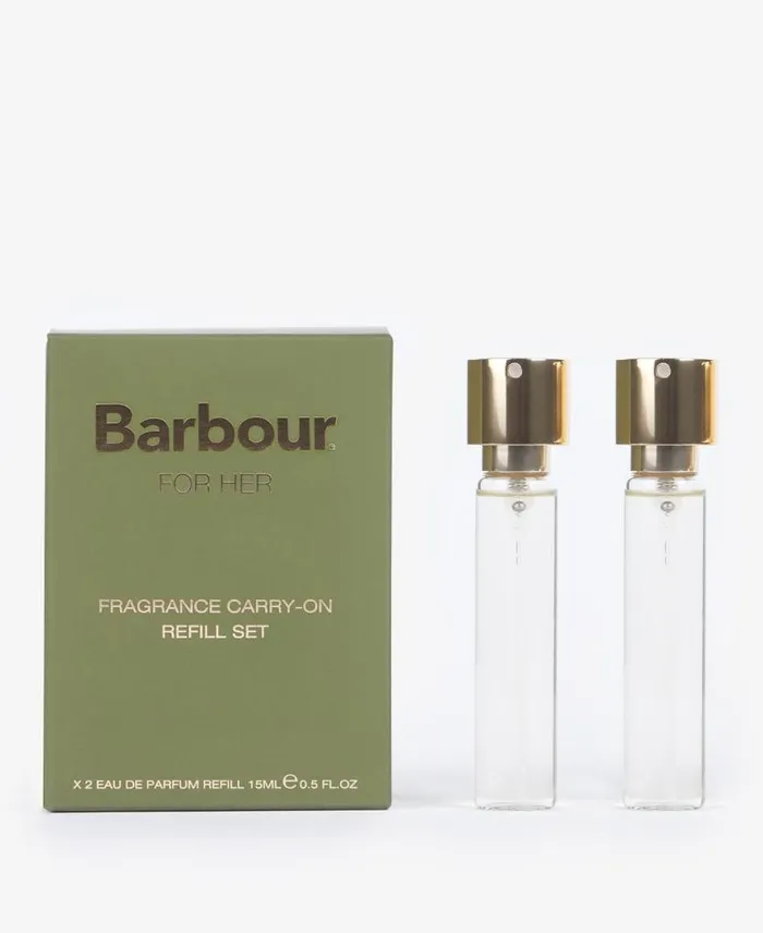 Barbour Her Perfume Travel Size Refill Set Classic Green Women Barbour Fragrance
