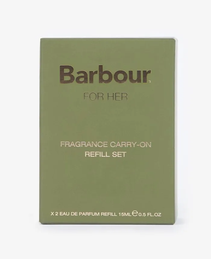 Barbour Her Perfume Travel Size Refill Set Classic Green Women Barbour Fragrance
