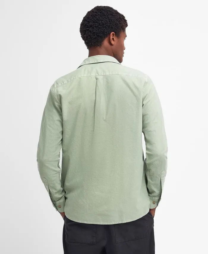 Bentham LongSleeved Shirt Putty Men Barbour Shirts