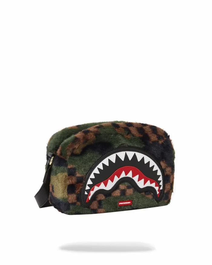BIG SKY FUR SHARK MESSENGER BRICK BAG Bags SPRAYGROUND