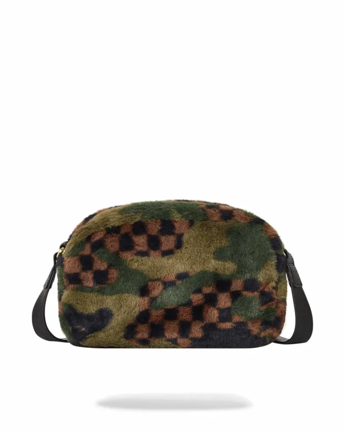 BIG SKY FUR SHARK MESSENGER BRICK BAG Bags SPRAYGROUND