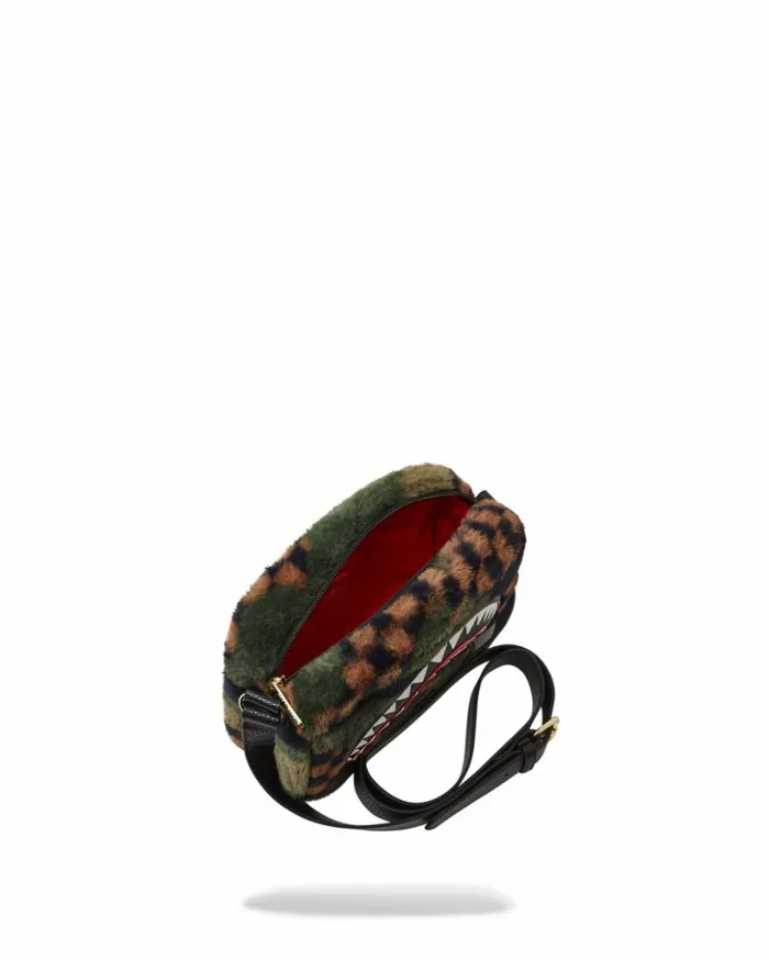 BIG SKY FUR SHARK MESSENGER BRICK BAG Bags SPRAYGROUND