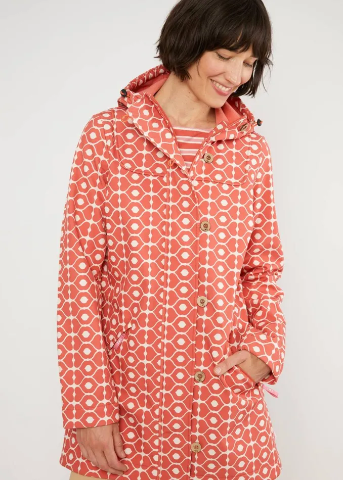 Blutsgeschwister Between Seasons Jacket Wild Weather Red Women Jackets and Coats