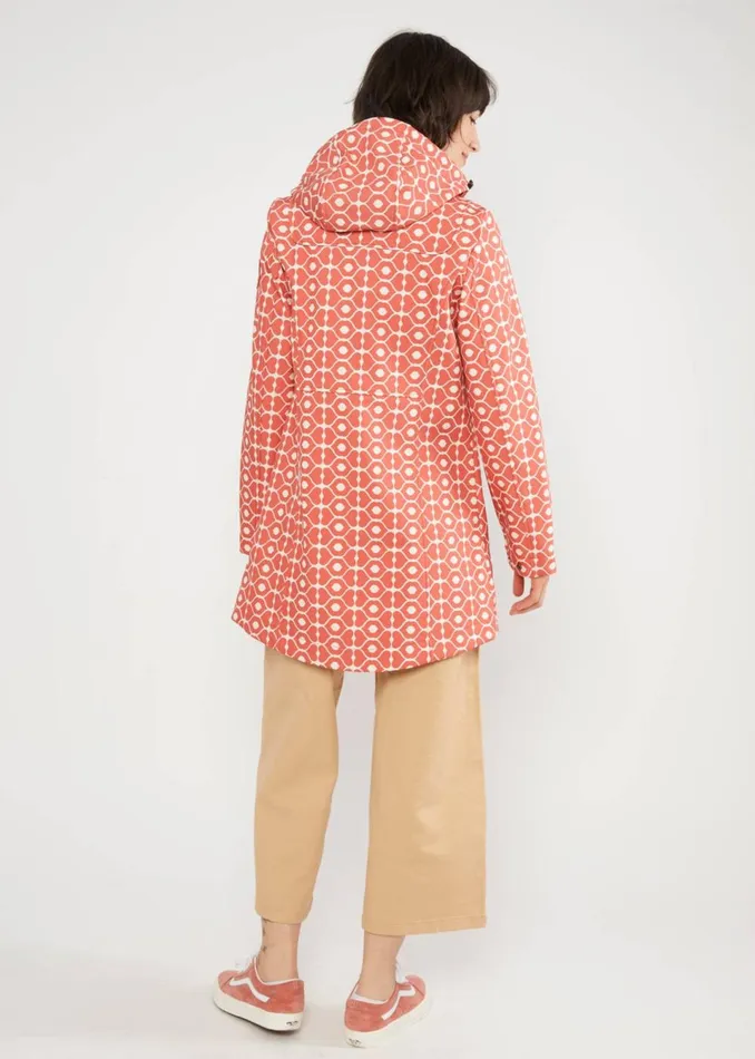 Blutsgeschwister Between Seasons Jacket Wild Weather Red Women Jackets and Coats