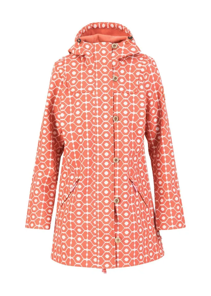 Blutsgeschwister Between Seasons Jacket Wild Weather Red Women Jackets and Coats