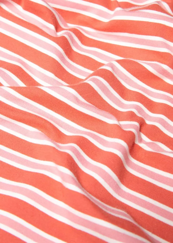 Blutsgeschwister Breton Shirt Oh Marine Red Women Tops