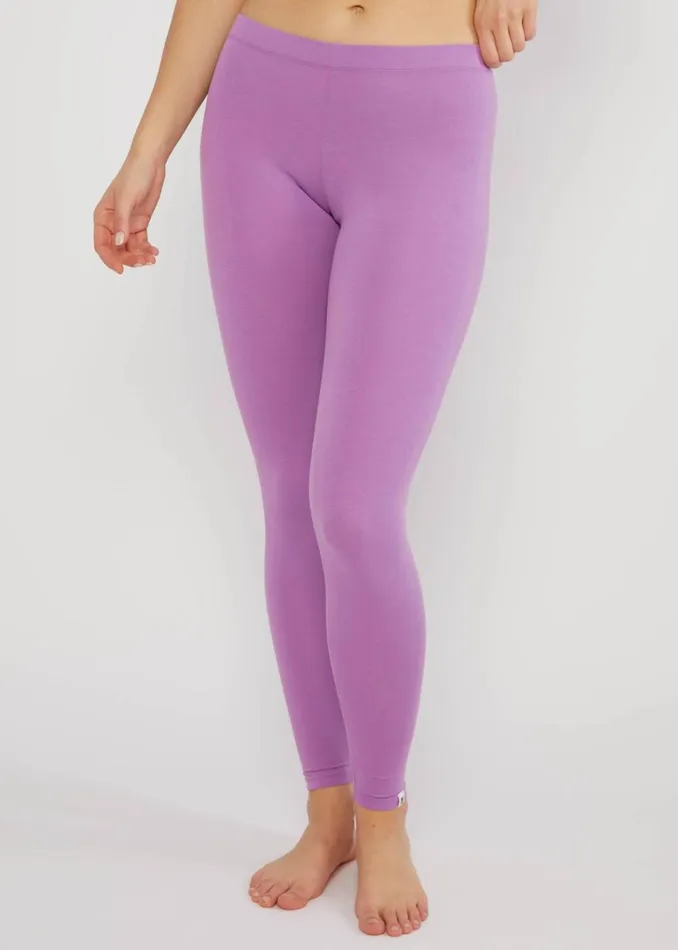 Blutsgeschwister Cotton Leggings Lovely Legs Purple Women Trousers