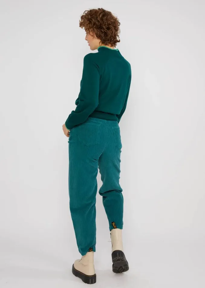 Blutsgeschwister Knitted Jumper Delicious Minds Green Women Knitted Jumpers