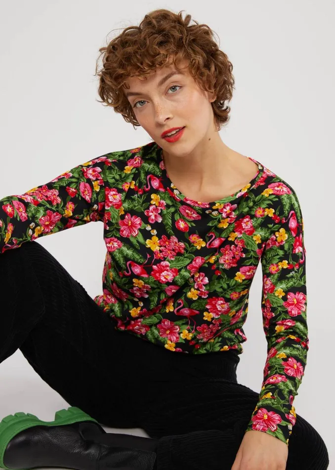 Blutsgeschwister Longsleeve Carry Me Home Black Women Tops